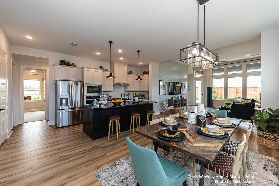 Find Favorably Priced New Homes for Sale in Mantua!-Photo Features David Weekley Homes