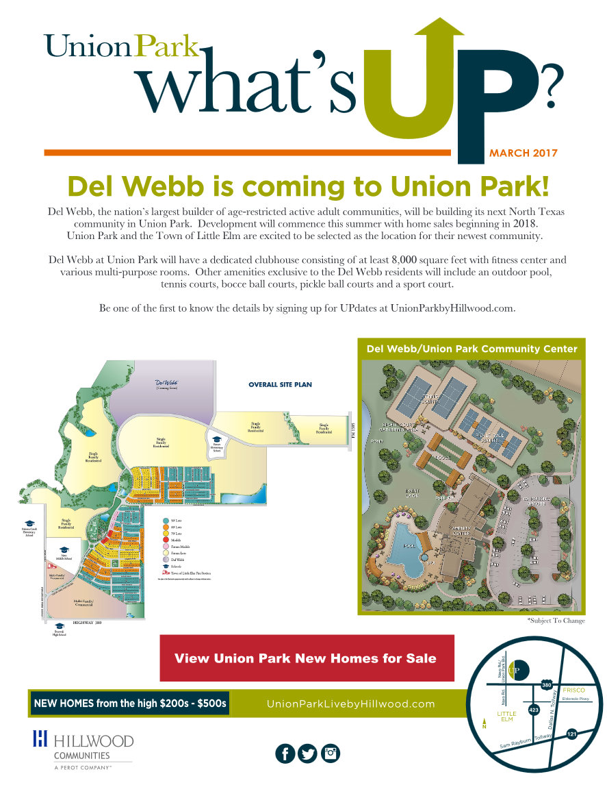 Del Web Union Park, Senior Living