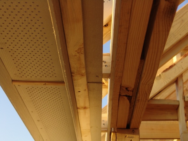Continuous Perforated Cement Soffits