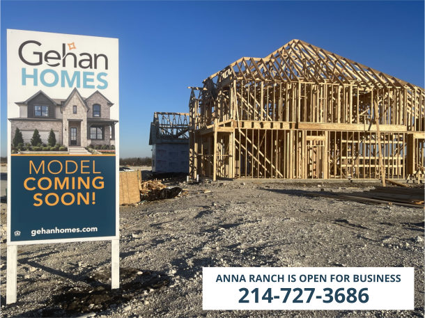 Anna Ranch Gehan Homes Now Selling 2022