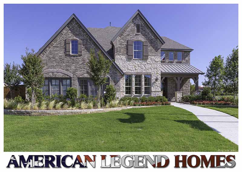 American Legend Homes Model Located in Prosper Texas