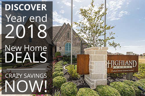 Best New Home Price Discounts of the Year for Dallas Fort Worth are Happening NOW