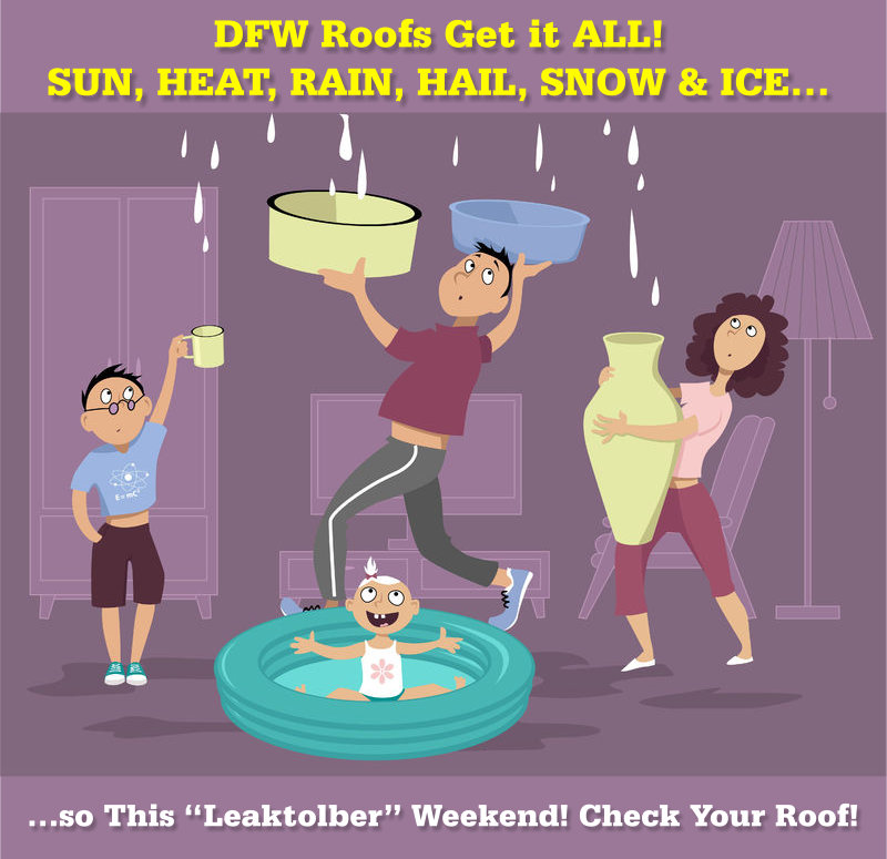 When is the BEST Time to Check Your Roof? When it RAINS! It's 