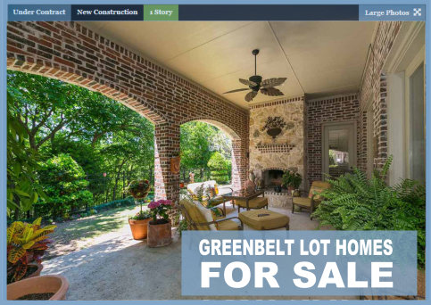 Prosper Homes for Sale on Greenbelts