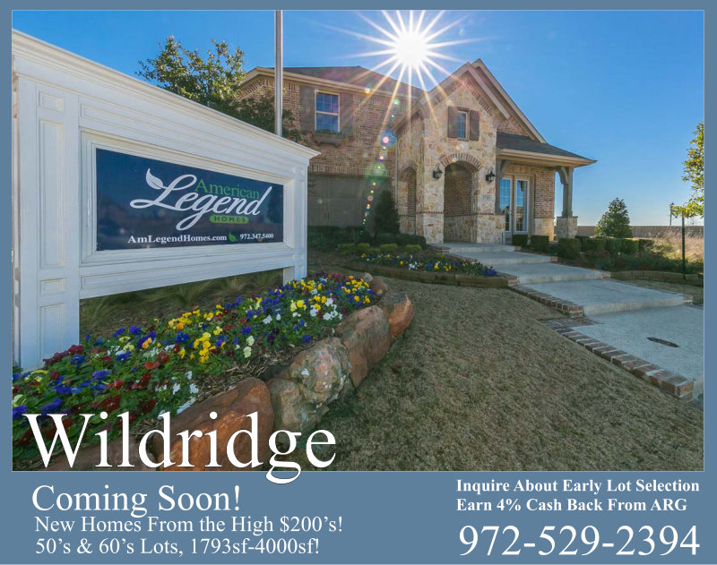 American Legend Homes Wildridge Coming Soon!