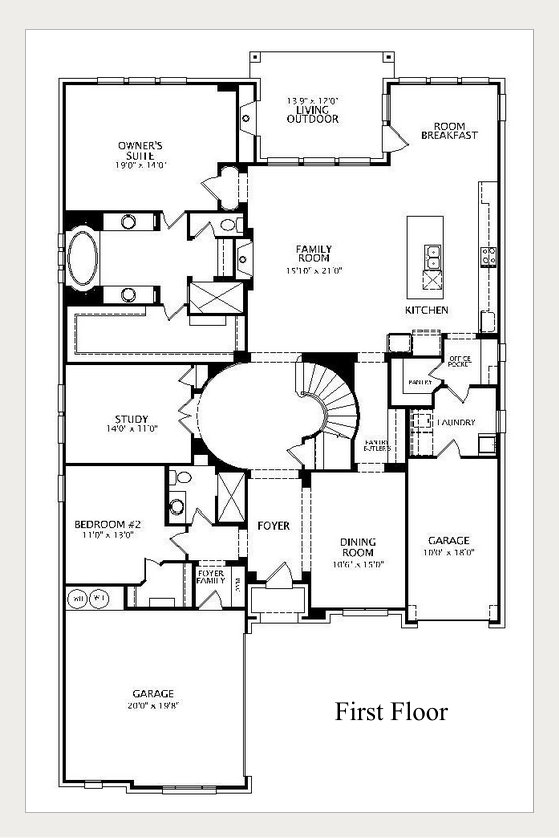 Beazer Homes Madison Floor Plan
