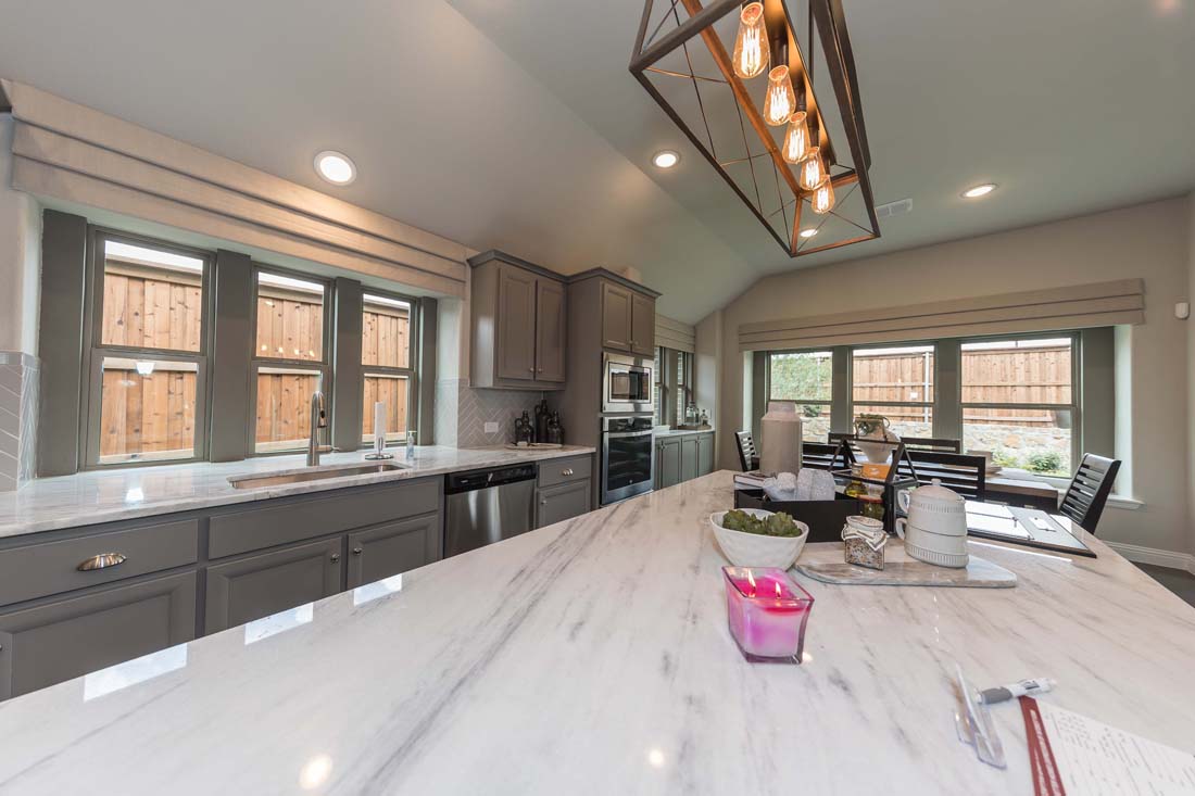 Pacesetter Homes Large Island Kitchen