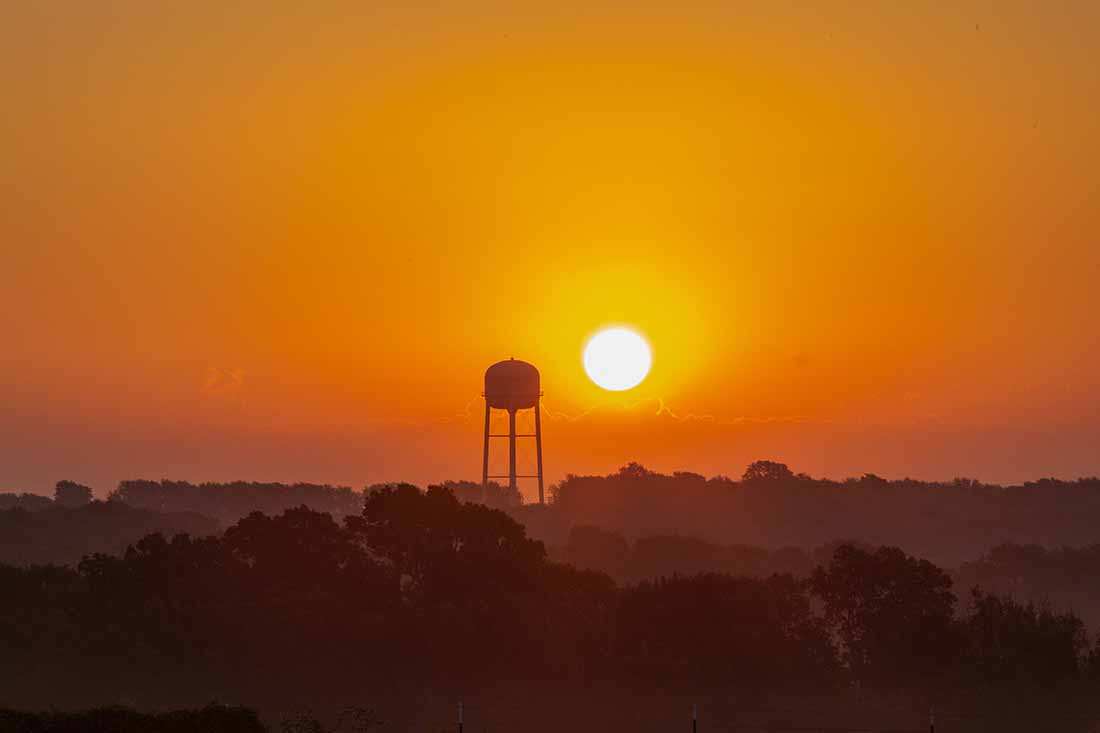 Summer Sunrise in Howe, TX