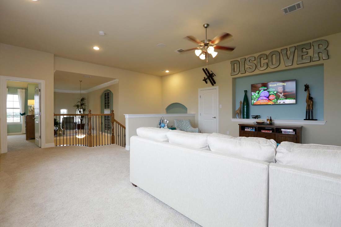 Large extra space in Chesmar model home