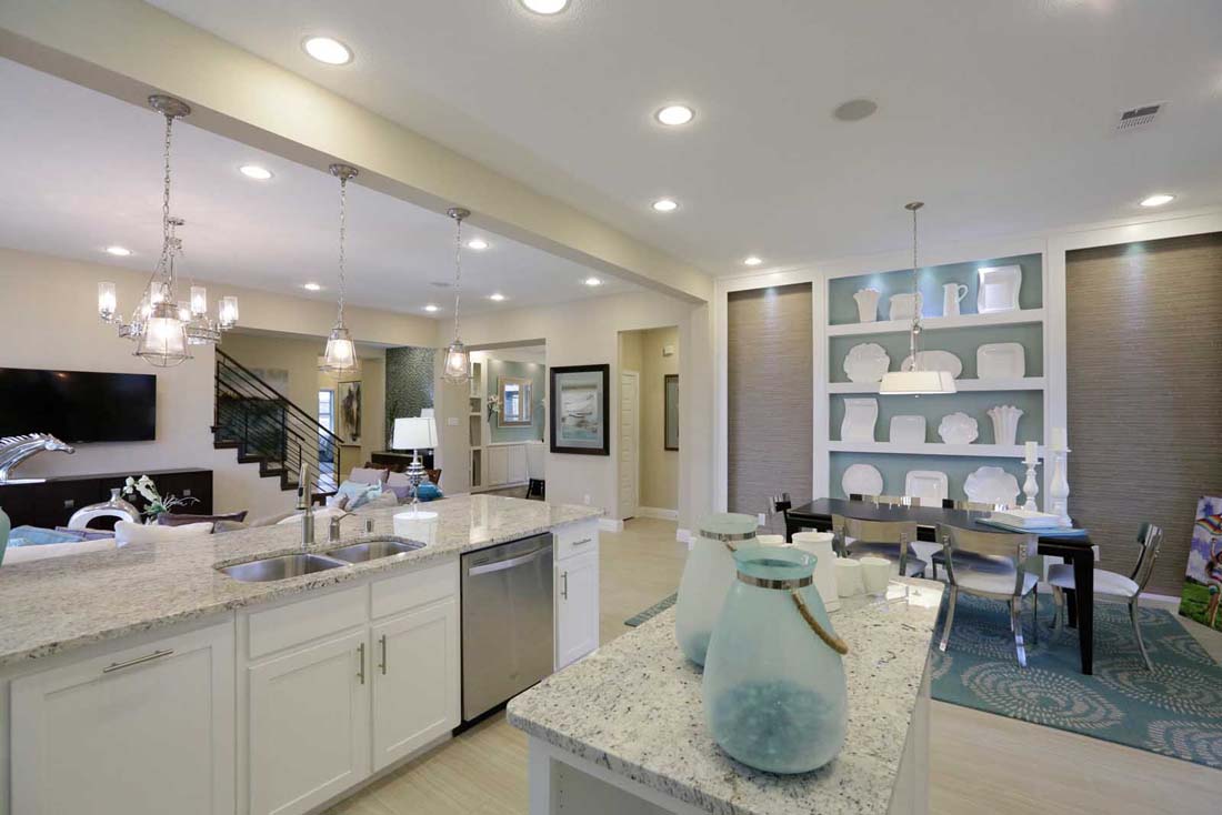 Ashton Woods Homes kitchen with custom woodwork