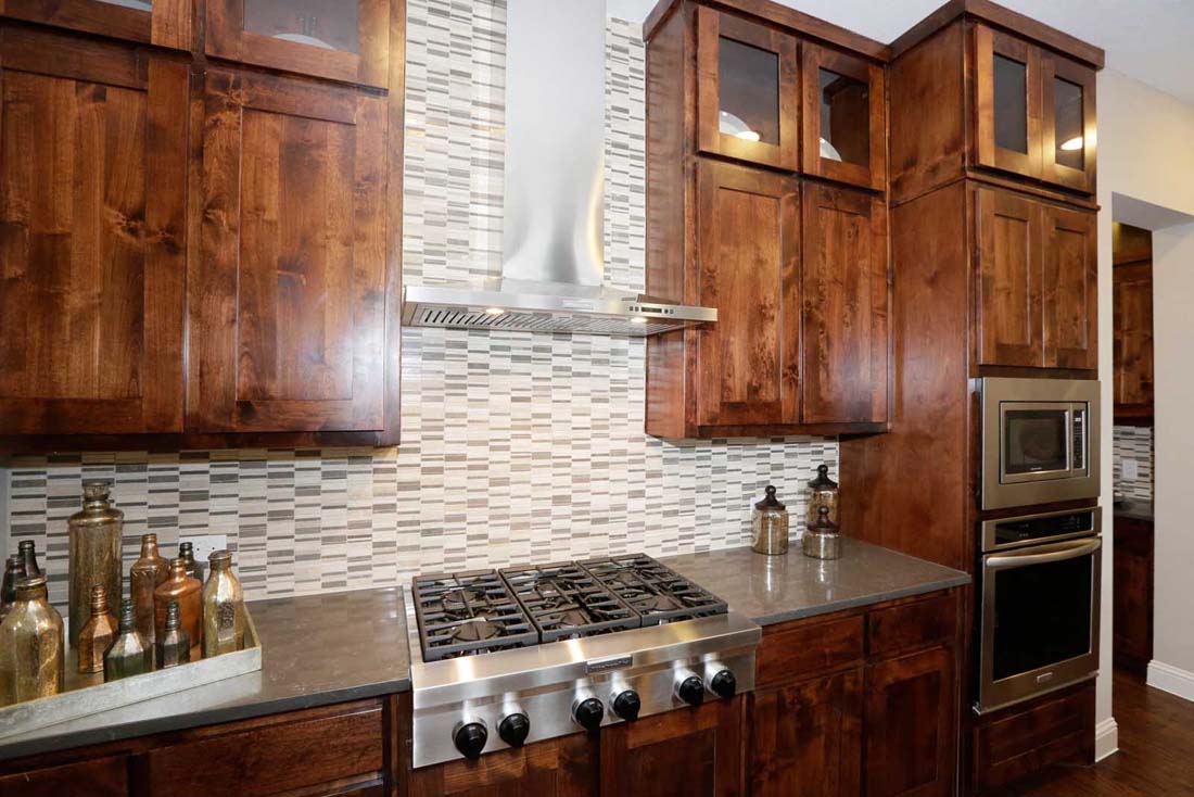 Ashton Woods Homes gourmet kitchen tiles